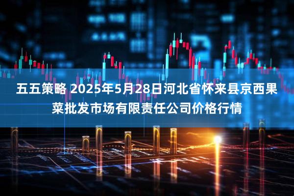 五五策略 2025年5月28日河北省怀来县京西果菜批发市场有限责任公司价格行情