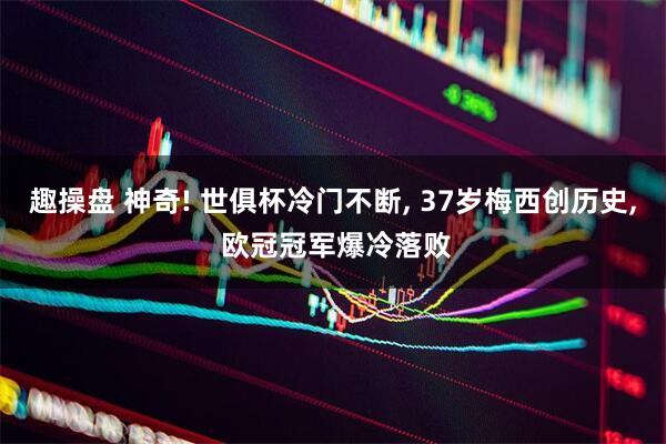 趣操盘 神奇! 世俱杯冷门不断, 37岁梅西创历史, 欧冠冠军爆冷落败