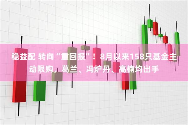 稳益配 转向“重回报”！8月以来158只基金主动限购，葛兰、冯炉丹、高楠均出手